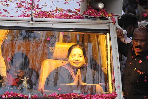 Chief Minister J Jayalalithaa?s thanksgiving meet at R K Nagar