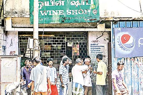 Tasmac shop during business hours