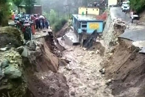 Incessant rains have lead to landslide in Uttarakhand