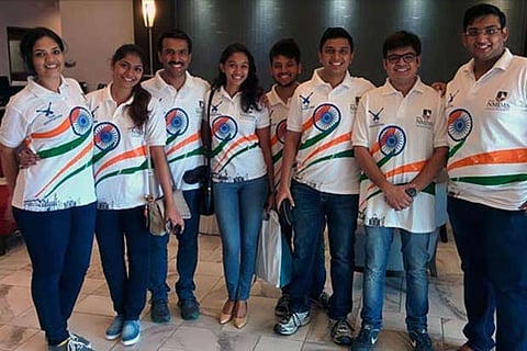 The students who comprise of team Screwdriver