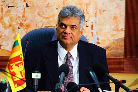 Sri Lankan President Ranil Wickremesinghe (File)