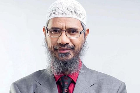Controversial Islamic preacher Zakir Naik (Image: Islamic Research Foundation)