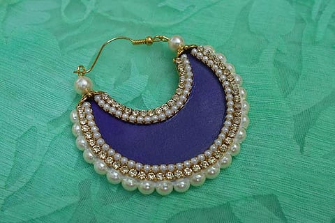 The Chandbali earrings