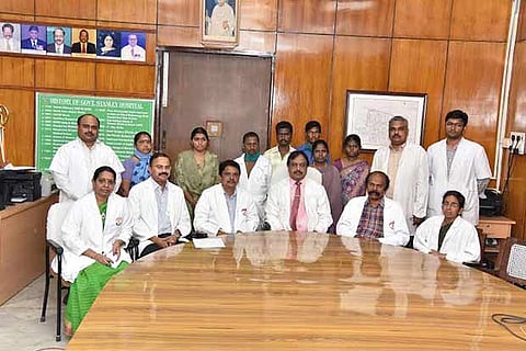 Doctors at the Government Stanley College and Hospital create awareness on cadaver transplant