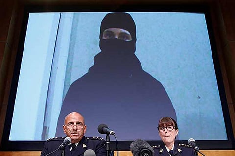 Royal Canadian Mounted Police release a photo of  Aaron Driver who was killed in an encounter