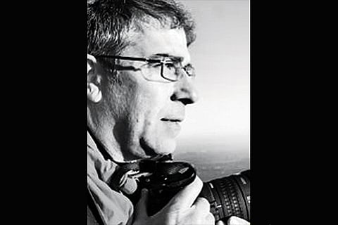 Rob Kieffer with his camera