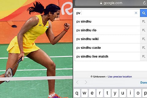 Going Viral: While Sindhu was making history, Indians were busy googling her caste
