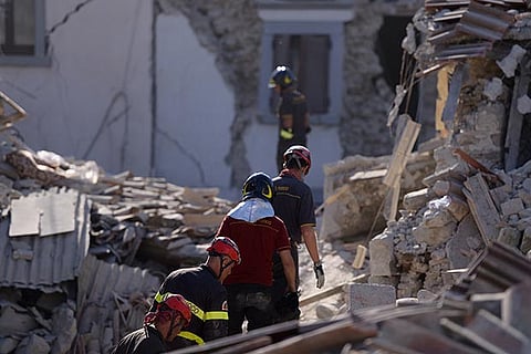 Volunteers join rescue and emergency services personnel during search and rescue operations