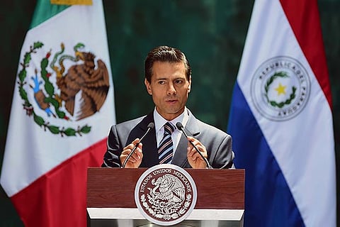 Mexican President Enrique Pena Nieto
