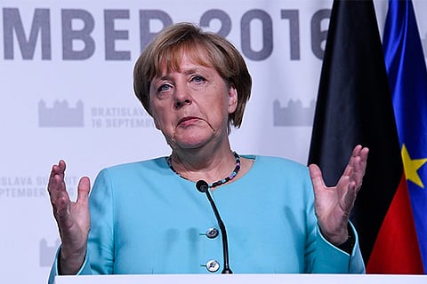 German Chancellor Angela Merkel