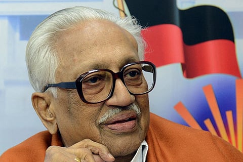 DMK general secretary K Anbazhagan