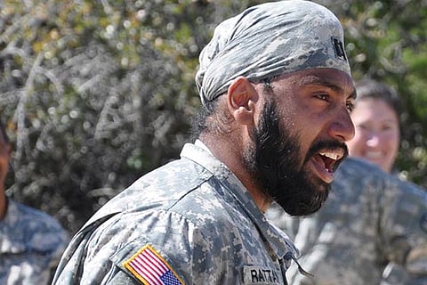Sikhs in US armed force (File image)