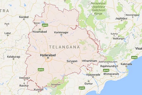 Telangana Map