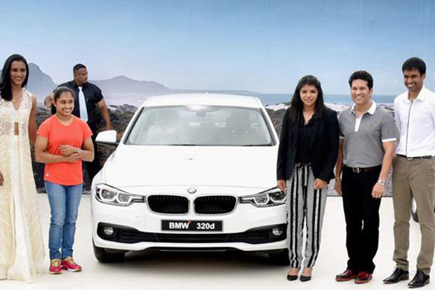 Dipa Karmakar (second from left), along with PV Sindhu, Sakshi Malik and Pullela Gopichand