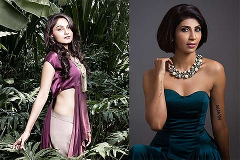 Andrea Jeremiah (Image: Galatta) and  Samantha Jagan