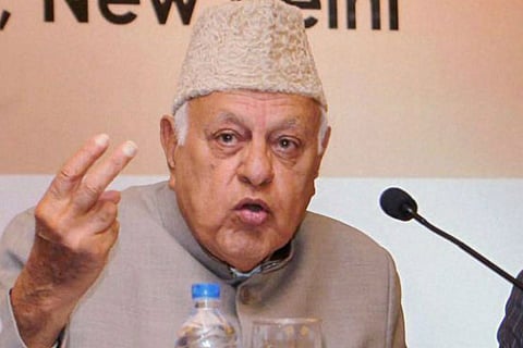National Conference President Farooq Abdullah