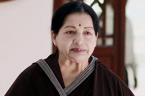 Chief Minister J Jayalalithaa