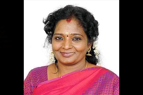 BJP Party?s state president Tamilisai Soundararajan