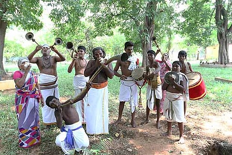 Kosainagaraan Kayilaya Vadhya Isaikuzhu led by Sivakumar (Photos: Manivasagan N)
