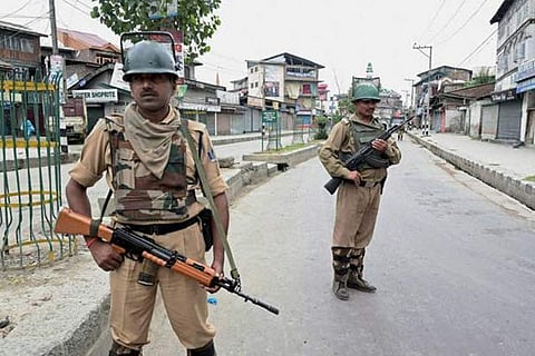 Possibly for the first time in Kashmir, security forces had recovered Chinese flags