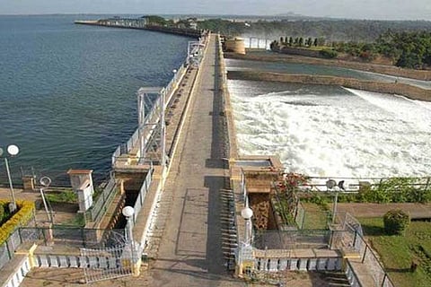 File photo of the Cauvery Water