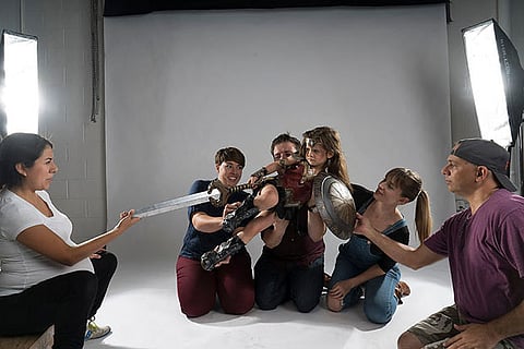 Dad pulls all stops to turn daughter into Wonder Woman