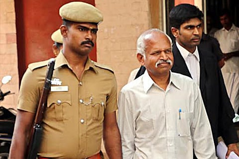 The former Vice Chancellor (VC) of Anna University of Technology, Coimbatore, R Radhakrishnan