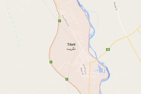 Map of Tikrit
