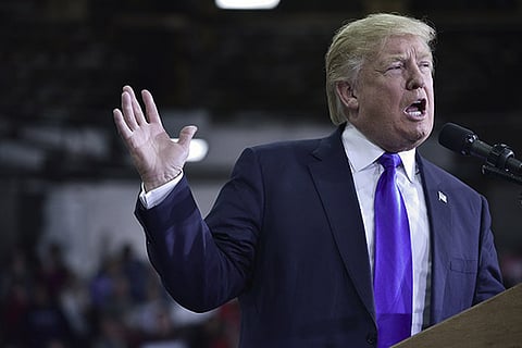 US President Donald Trump