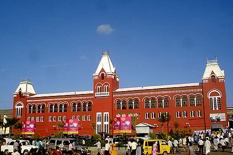 A file picture of the Chennai Central railway station