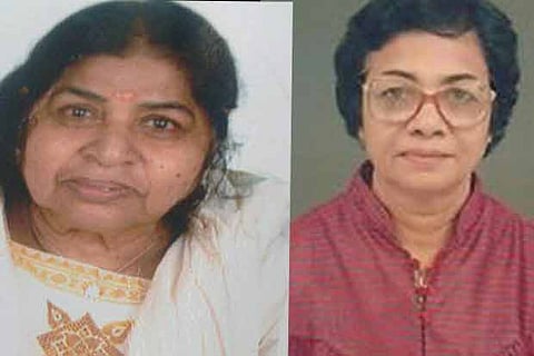 Saradha and Emma Gonsalvez who were murdered in the city recently