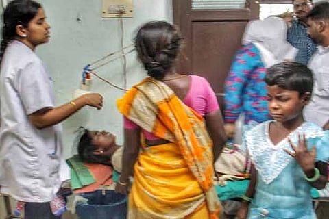 Harini and Lakshmi being treated at Madurai GRH; The girls to be in observation for two days