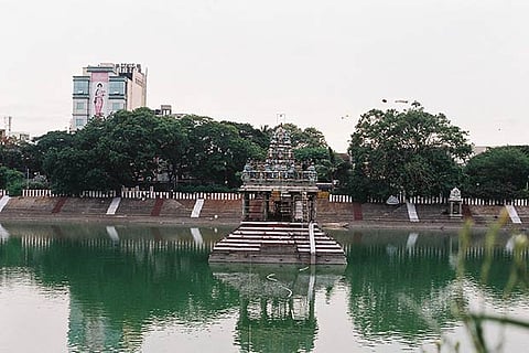 Kapaleeswarar Temple tank (Image: Mylapore Institute of Policy Research)