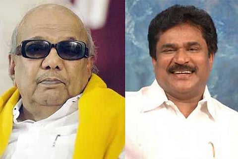 M Karunanidhi and Thirunavukkarasar, TNCC chief