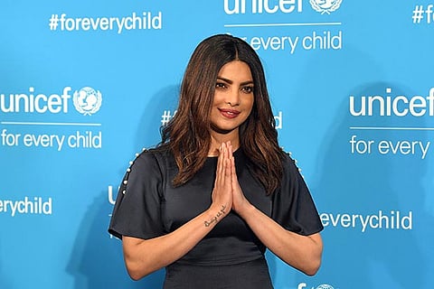 Actress Priyanka Chopra attends UNICEF's 70th anniversary event at United Nations Headquarters