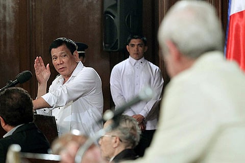 Philippine President Rodrigo Duterte