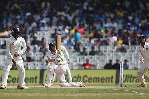Liam Dawson in action (Photo: Justin George)