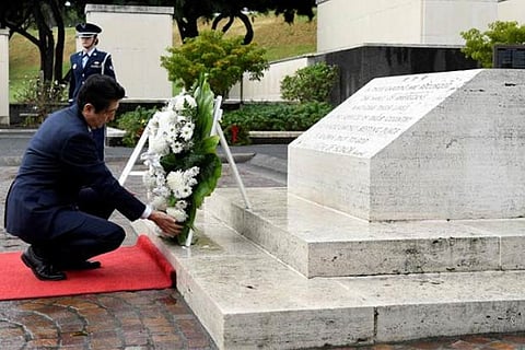 Japanese Prime Minister Shinzo Abe