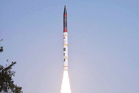 India successfully test fires Agni-IV ballistic missile