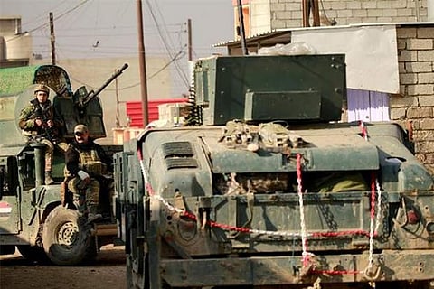 Iraqi forces prepare for combat in Mosul