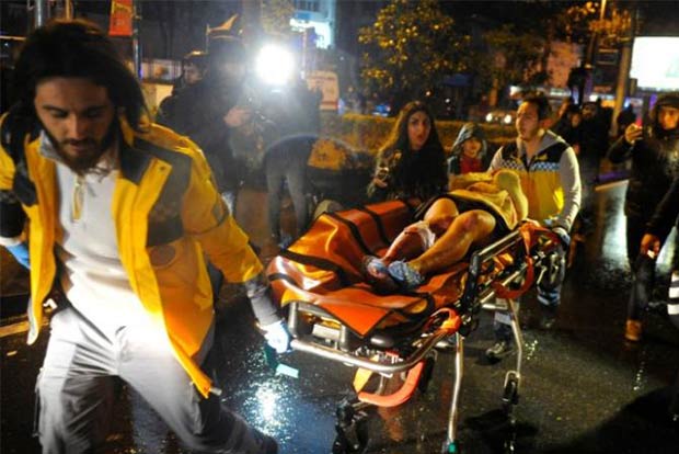 File photo of the Istanbul nightclub attack