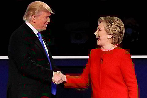 Donald Trump and Hillary Clinton