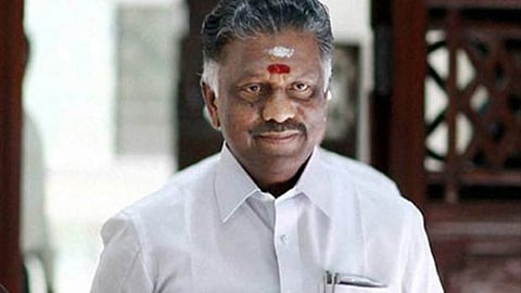 Former TN Chief Minister O Paneerselvam