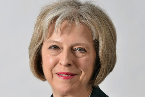 British Prime Minister Theresa May