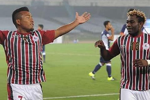 It was Chennai City who took the lead in the 52nd minute (Image: AIFF)