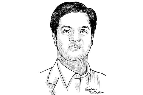 Dr S Gurushankar, Chairman, MMHRC (Illustration by Varghese Kallada)
