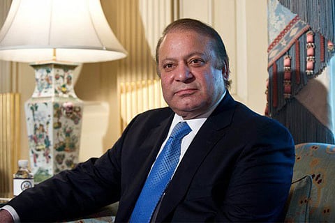 Pakistan's Prime Minister Nawaz Sharif