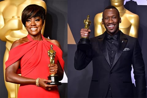 Viola Davis and Mahershala Ali