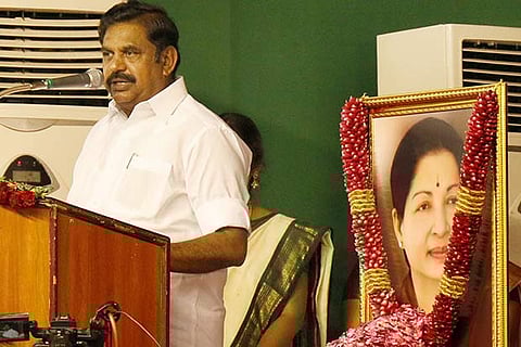 CM Palanisamy, who has been on a tour of the districts, highlighted the achievements of his govt