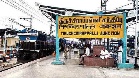 File photo of Tiruchy railway station